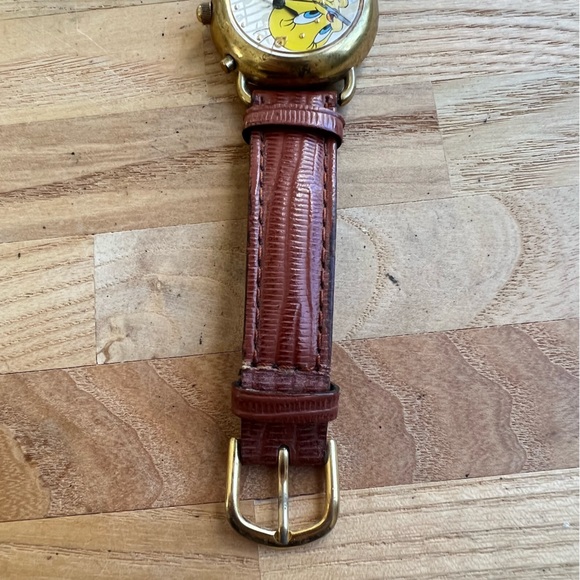 Vintage Armitron musical looney tunes tweety bird flute watch NEW BATTERY - Picture 4 of 8